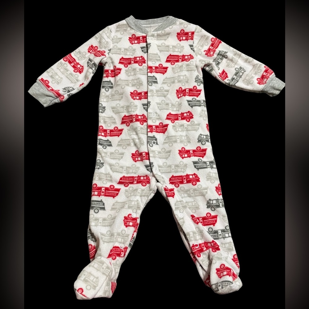 Carter’s Fleece Fire Engine Pajama